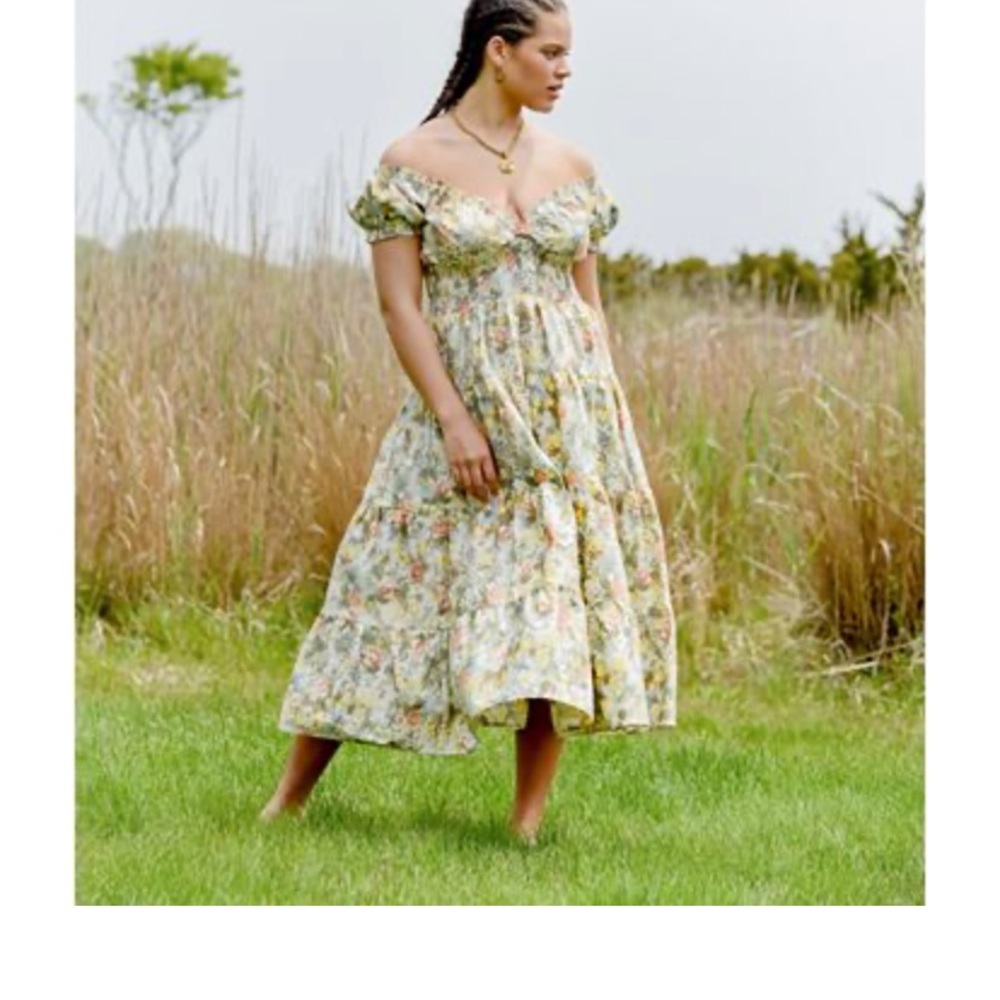 Floral Tiered dress